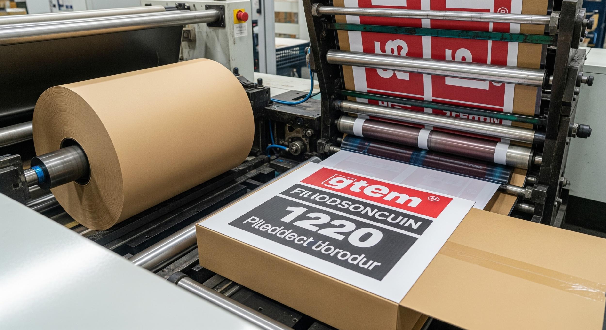 Dịch vụ in carton theo yêu cầu tại nhà máy Bắc Trường Sơn