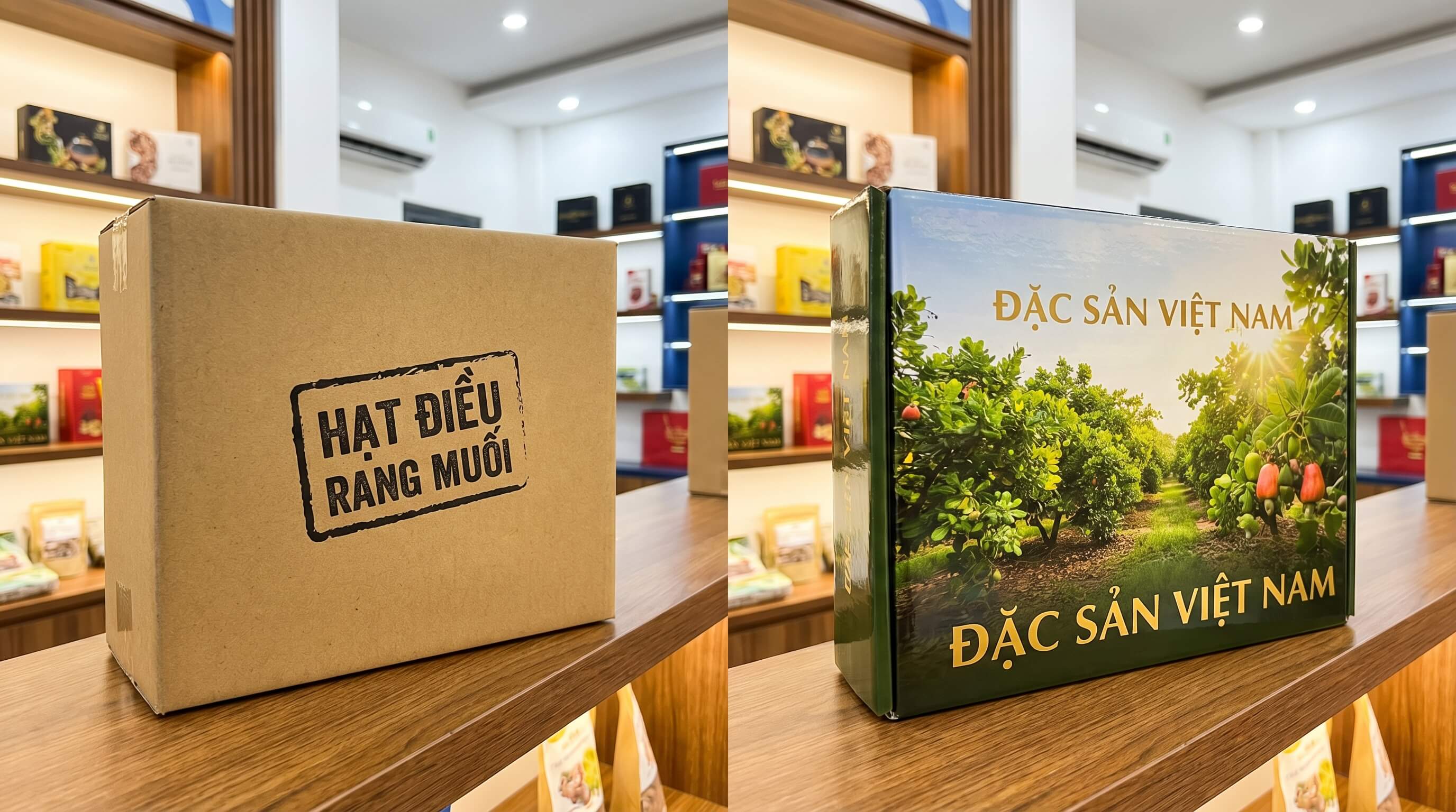 Thùng Carton Đựng Hạt Điều: Tiêu Chuẩn Xuất Khẩu & Báo Giá