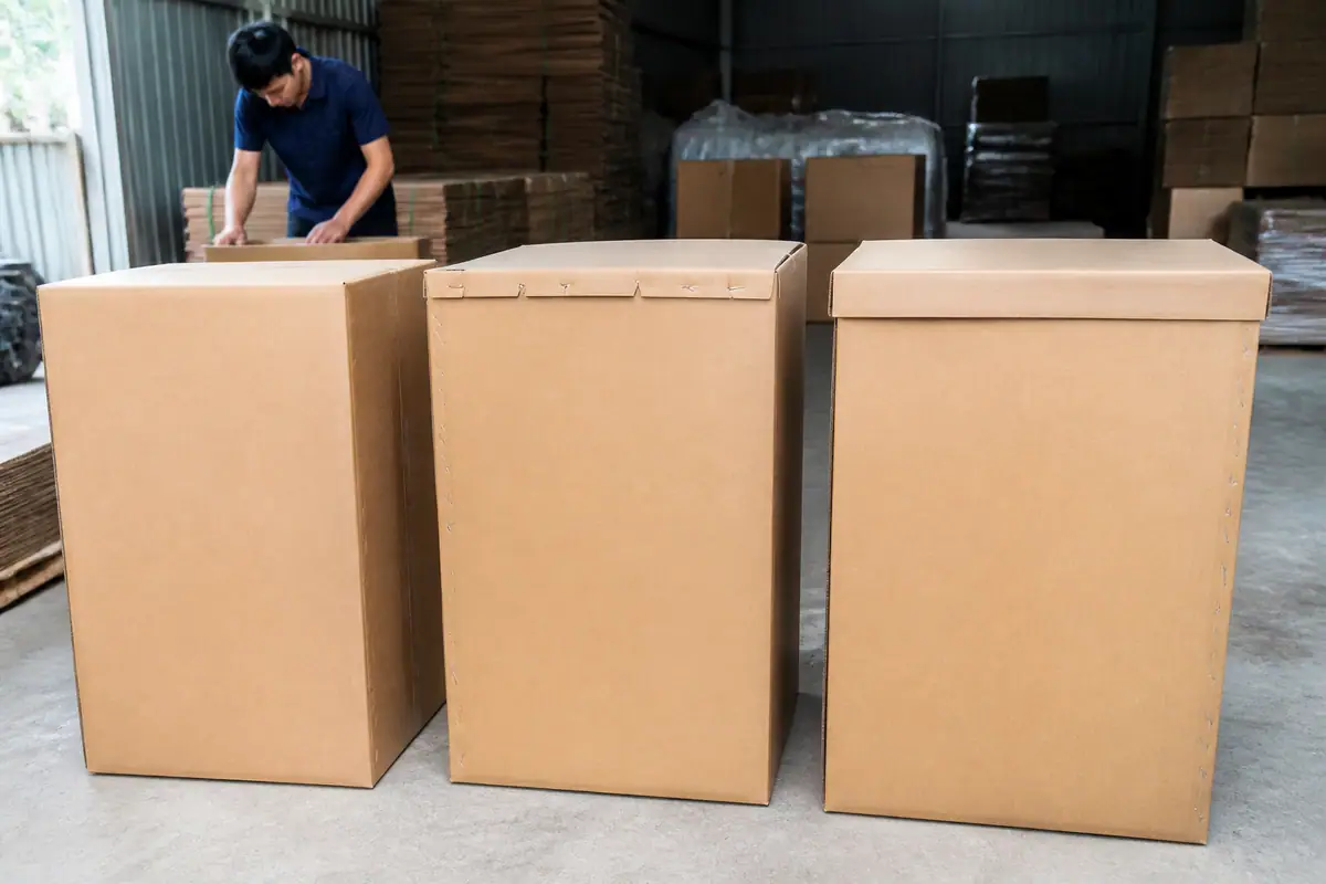 Bảng So Sánh Các Loại Thùng Carton Đựng Máy Giặt
