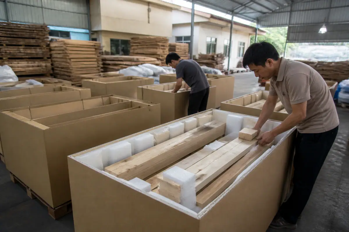 Cách Chọn Thùng Carton Phù Hợp Cho Từng Loại Gỗ Xuất Khẩu - thùng carton đựng gỗ xuất khẩu
