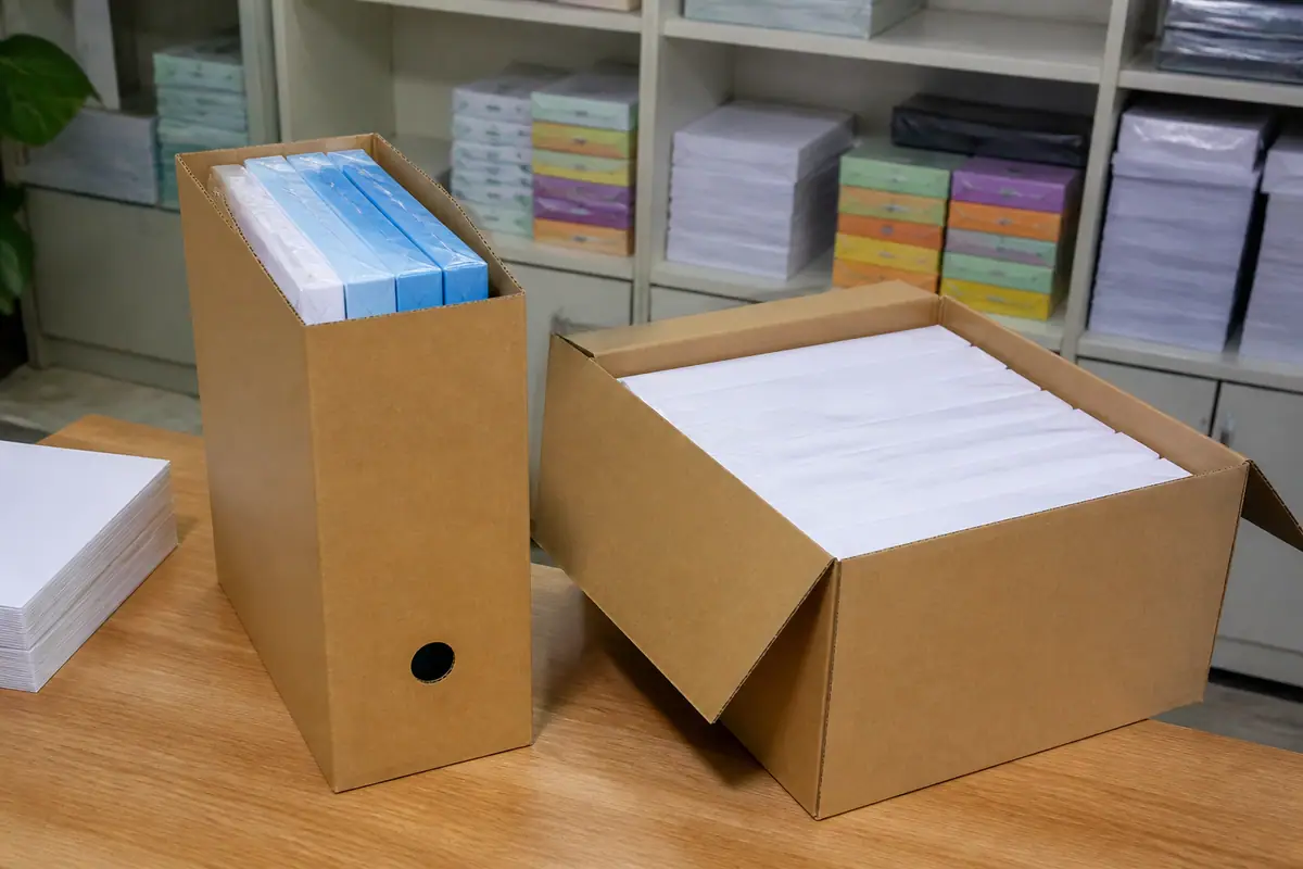 Kích thước thùng carton đựng giấy A4 phổ biến nhất
