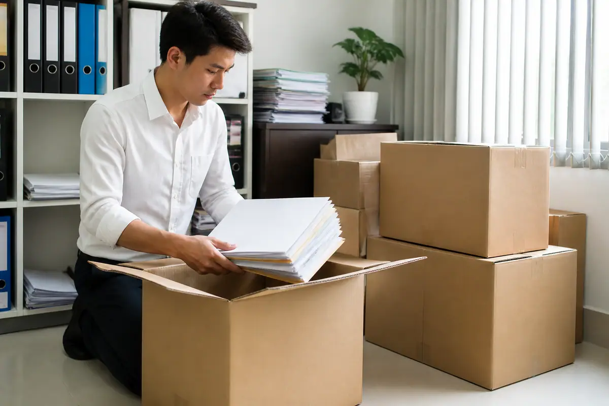 Kinh Nghiệm Chọn Thùng Carton Đựng Hồ Sơ Phù Hợp - thùng carton đựng hồ sơ văn phòng