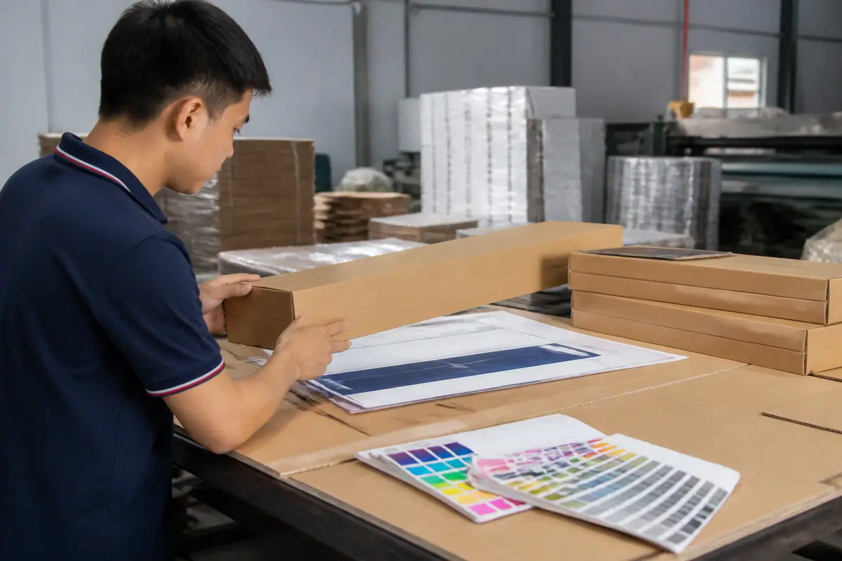 Lưu Ý Khi Đặt In Thùng Carton Đựng Vợt Cầu Lông Theo Yêu Cầu