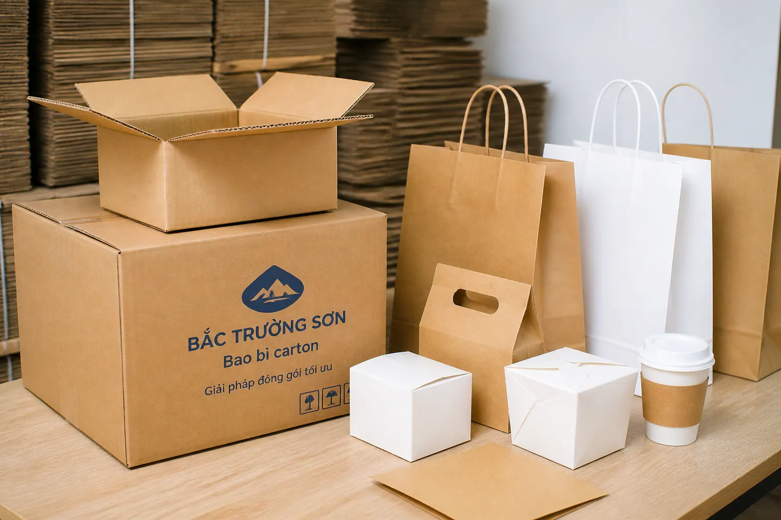 Bao bì carton và bao bì giấy: Khác biệt, ưu nhược điểm và cách chọn phù hợp