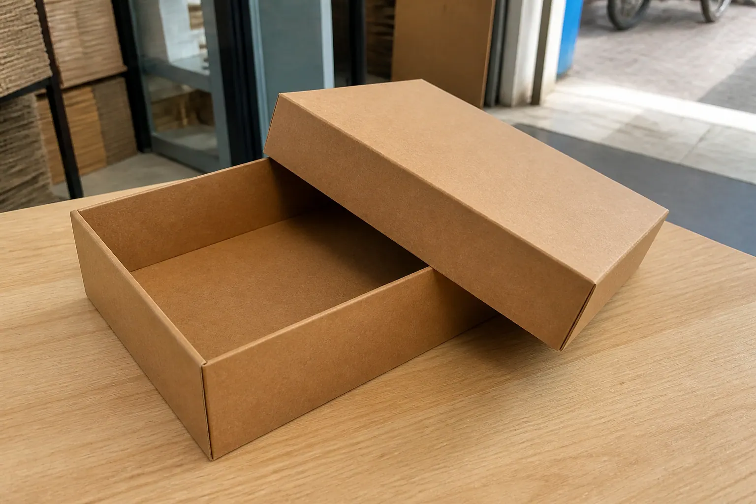 Cấu tạo cơ bản - hộp carton âm dương
