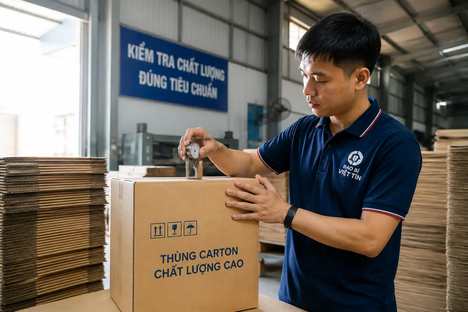 Chất lượng bao bì carton: Yếu tố quyết định & cách kiểm tra