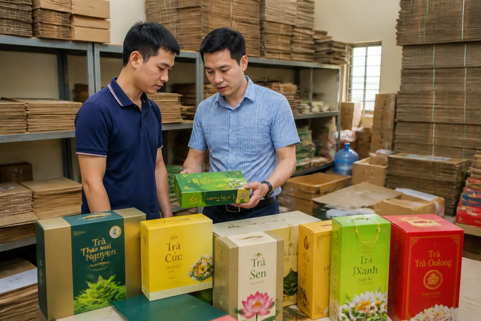 Địa Chỉ Cung Cấp Hộp Carton Đựng Trà Uy Tín Tại Hải Phòng