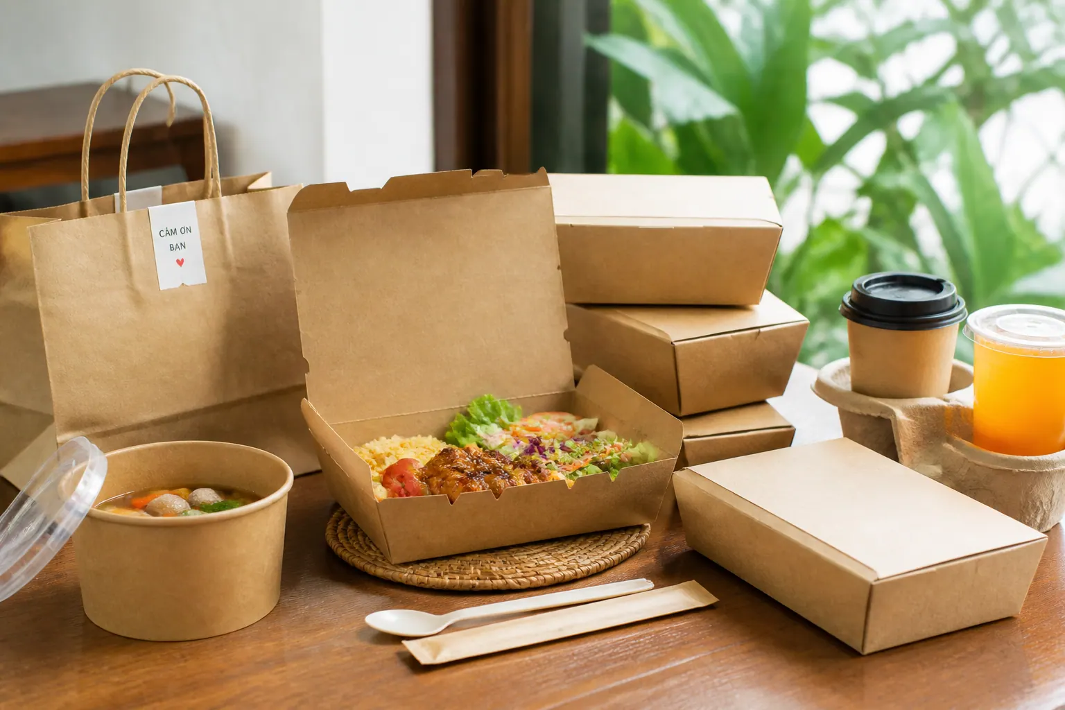 Hộp Carton Đựng Đồ Ăn: Giải Pháp Bao Bì An Toàn Và Tiện Lợi Cho Ngành F&B