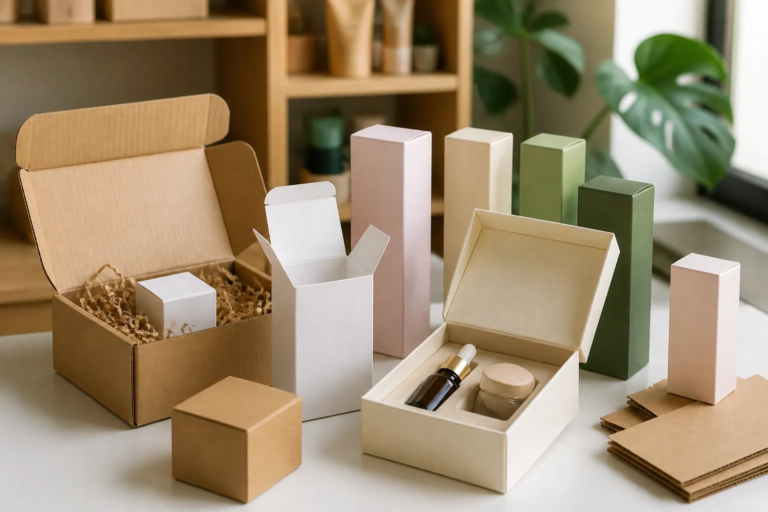 Hộp Carton Đựng Mỹ Phẩm: Phân Loại, Chất Liệu và Cách Chọn Phù Hợp