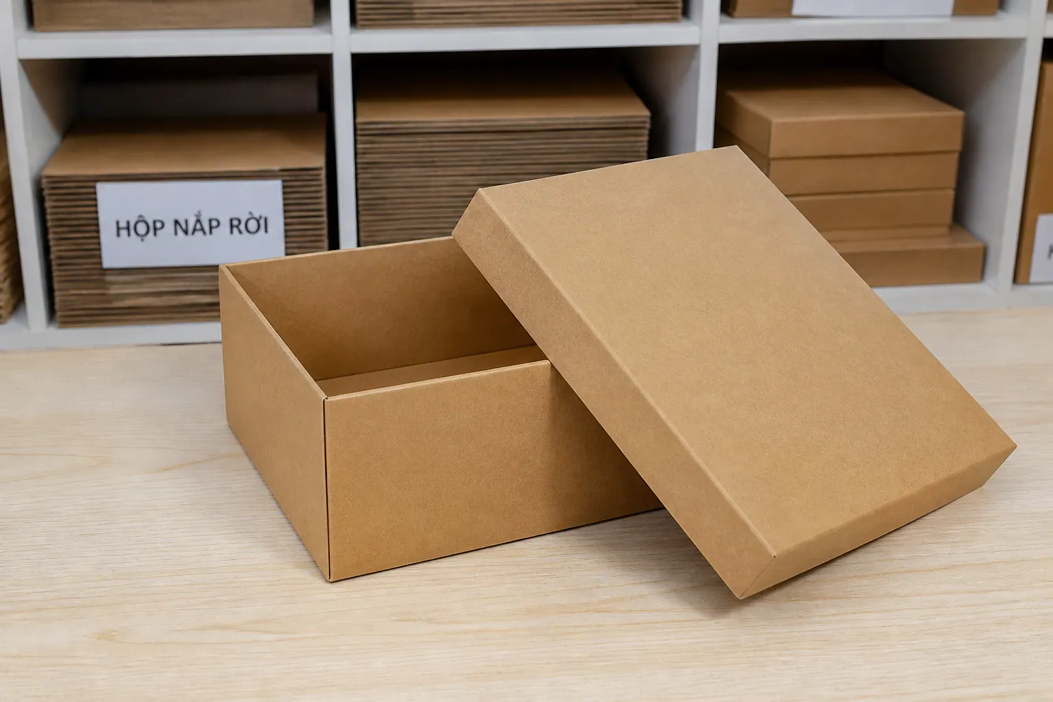 Hộp carton nắp rời là gì?