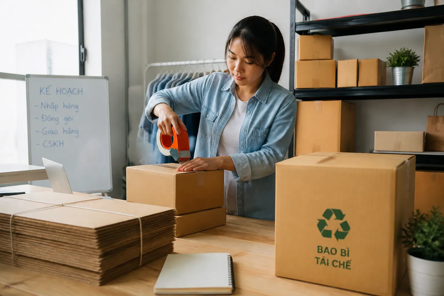 Kinh nghiệm triển khai sử dụng bao bì carton tái chế hiệu quả Kinh nghiệm triển khai sử dụng bao bì carton tái chế hiệu quả