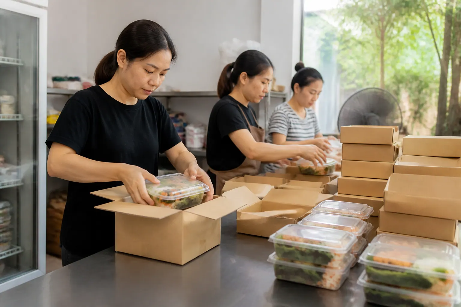 Kinh nghiệm triển khai sử dụng hộp carton đựng thực phẩm hiệu quả cho doanh nghiệp