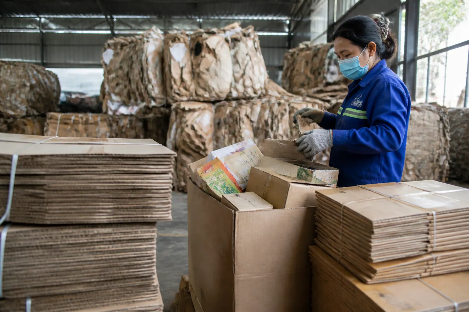 Phân loại bao bì carton tái chế theo nguồn gốc và cấu trúc Phân loại bao bì carton tái theo nguồn gốc và cấu trúc