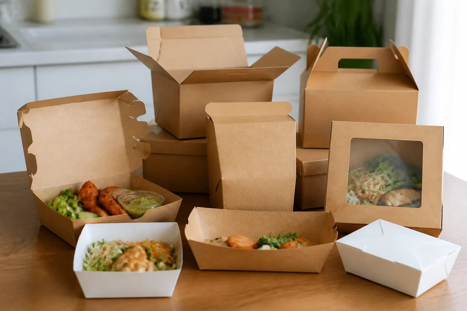Phân loại hộp carton đựng thực phẩm phổ biến