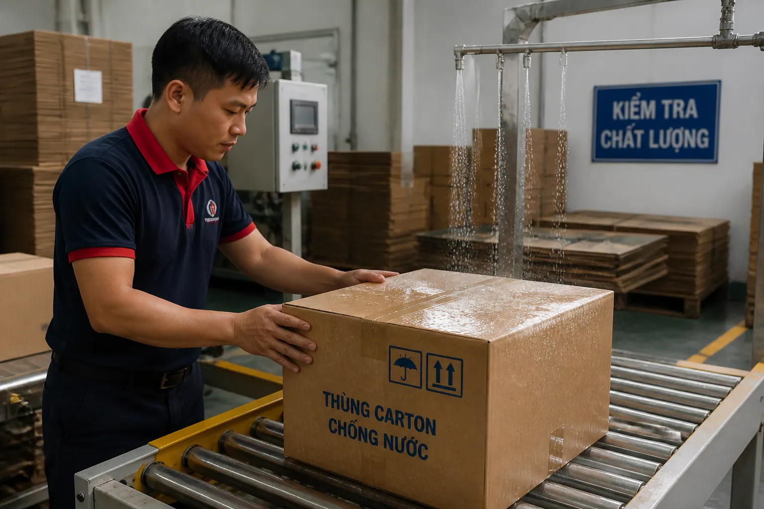 Quy trình sản xuất và kiểm tra chất lượng | bao bì carton chống nước Quy trình sản xuất và kiểm tra chất lượng - bao bì carton chống nước