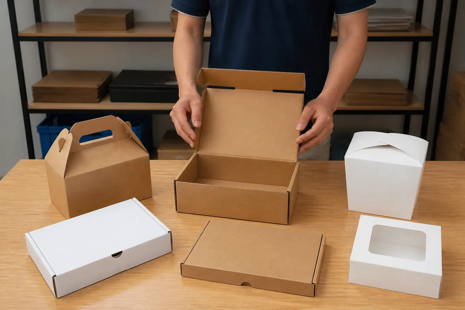 So Sánh Hộp Carton Nắp Gài Với Các Loại Hộp Khác