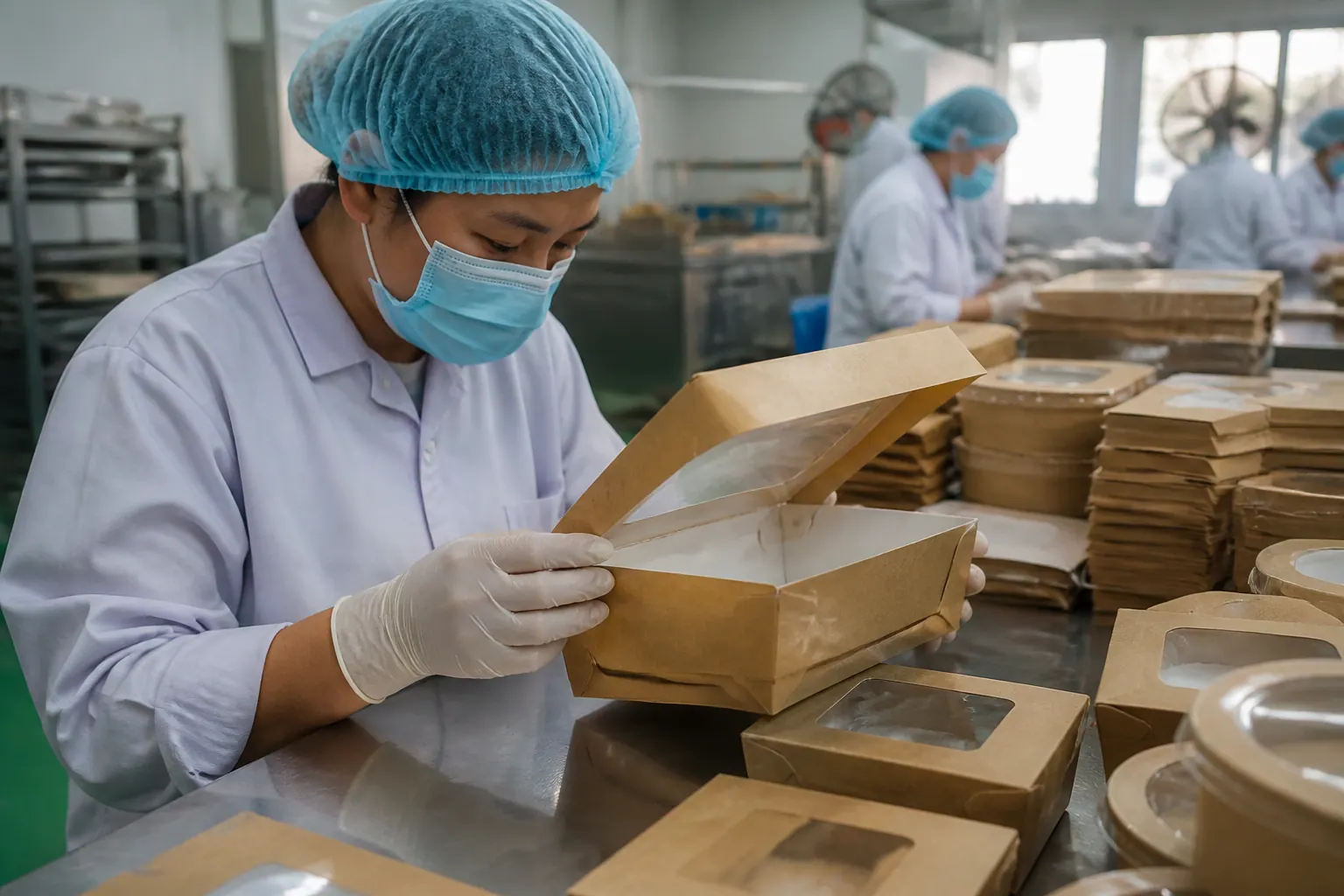 Tiêu chuẩn an toàn cho hộp carton tiếp xúc trực tiếp với thực phẩm - hộp carton đựng thực phẩm