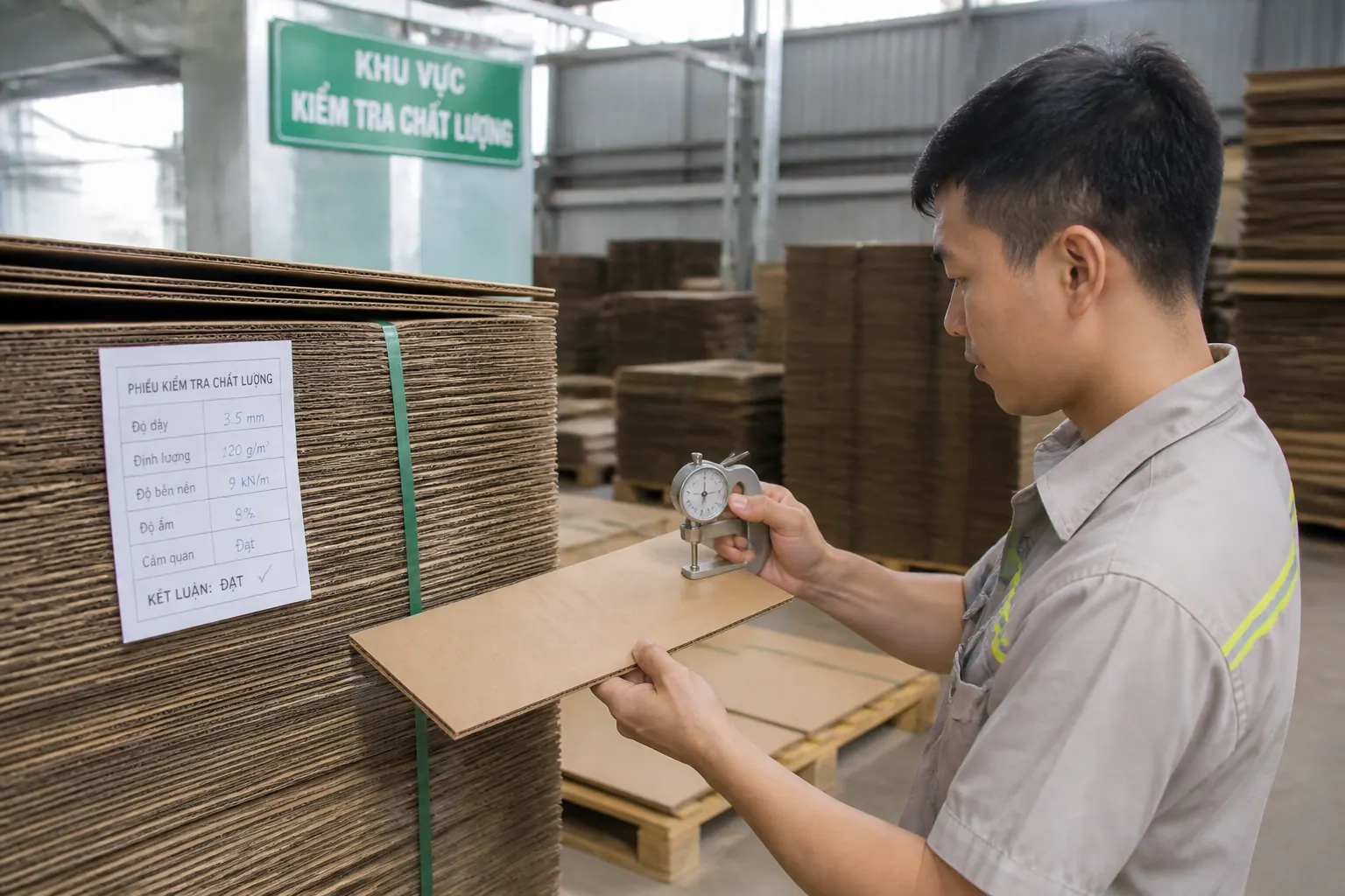 Tiêu chuẩn chất lượng cho bao bì carton tái chế Tiêu chuẩn chất lượng cho bao bì carton tái chế