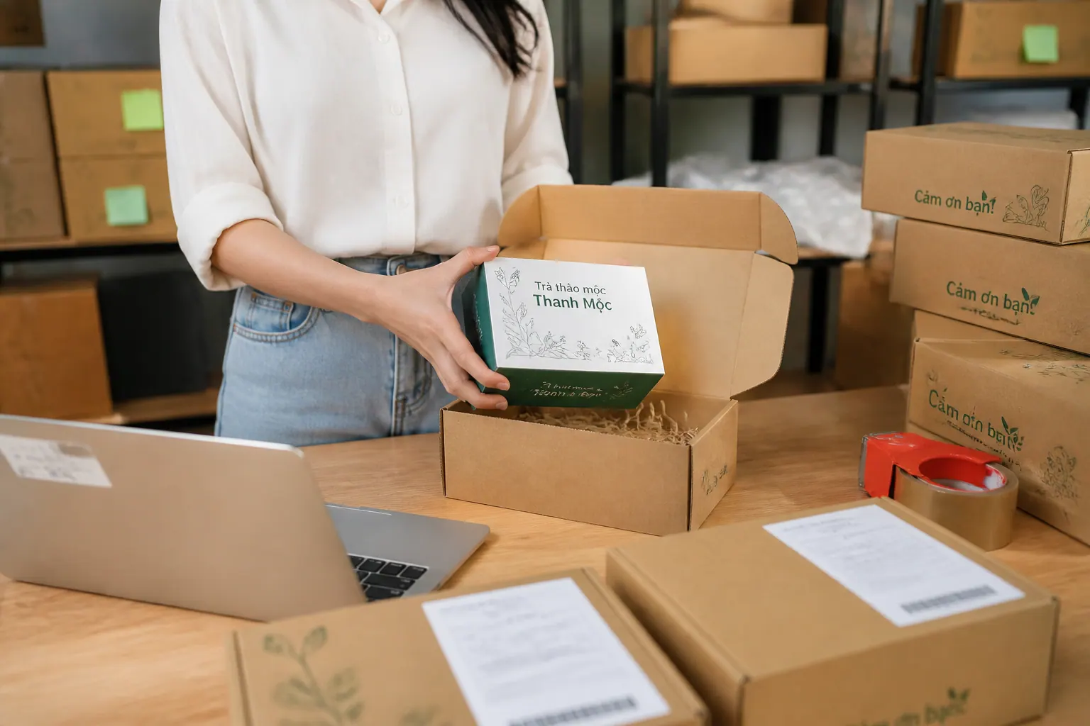 Ứng dụng phổ biến của hộp carton âm dương